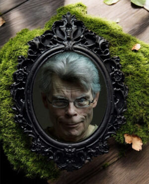 Stephen King Horror Novelist Christmas Tree Ornament